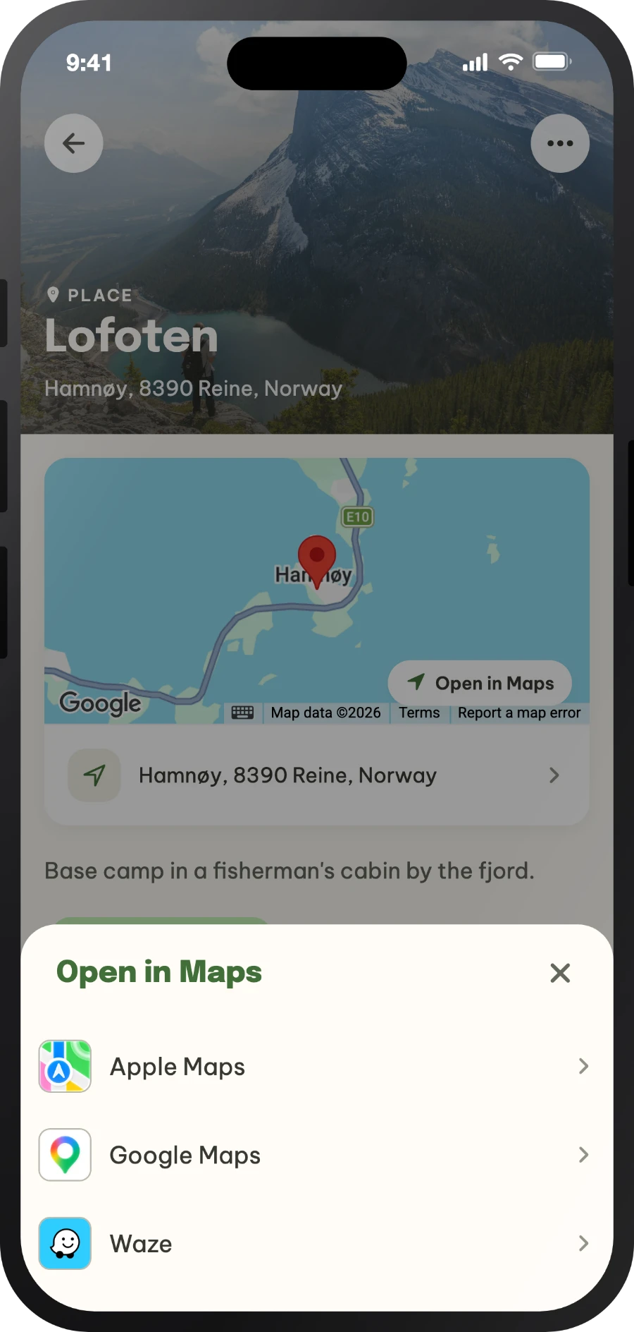 Choosing a navigation app
