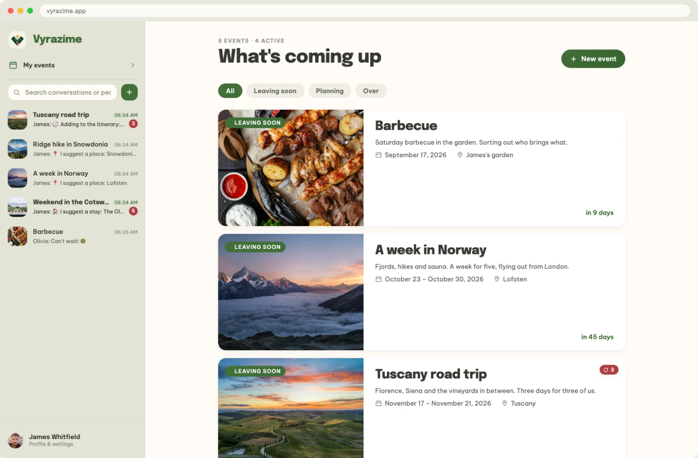 Vyrazíme open in a browser on a computer